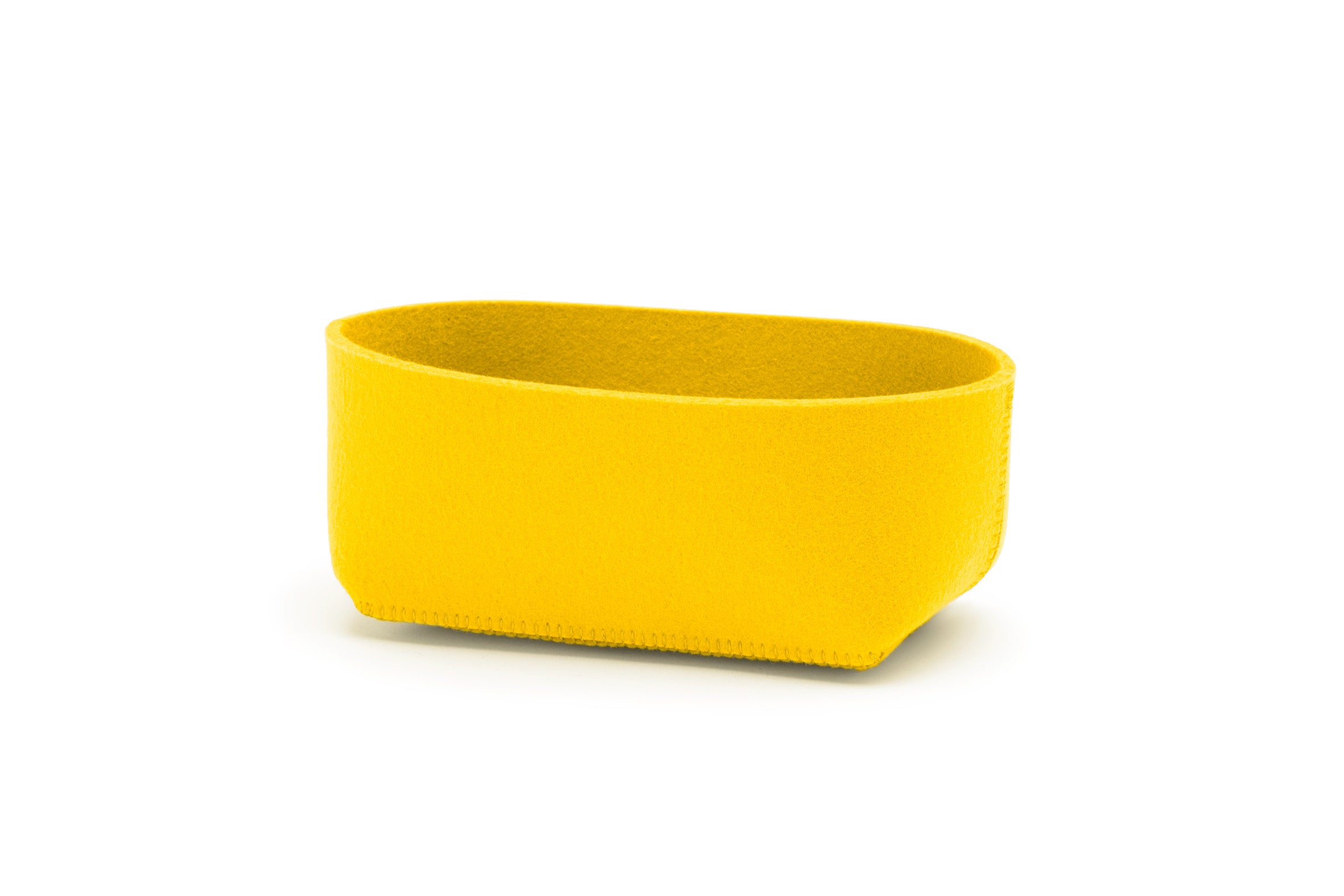 Hey-Sign Brotschale aus Wollfilz, Größe S, Farbe Raps