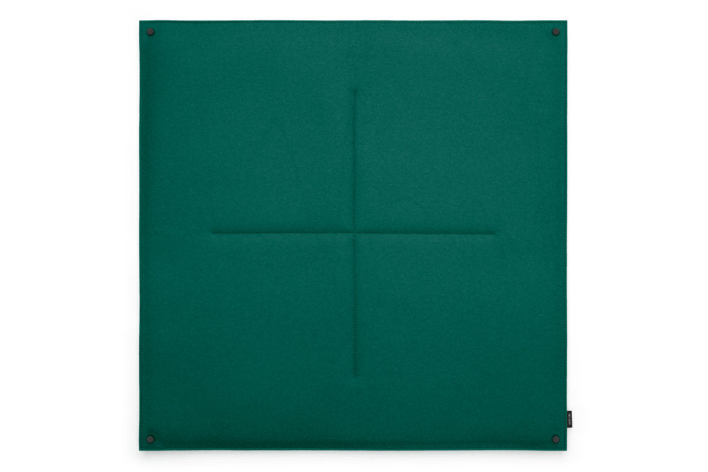 Pinnwand Orgaboard aus Filz von Hey-Sign in der Farbe Jade