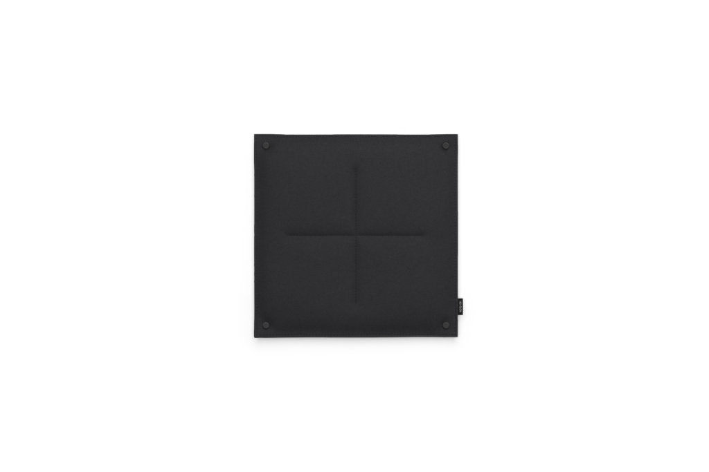 Kleine Pinnwand Orgaboard aus Filz von Hey-Sign in der Farbe Schwarz