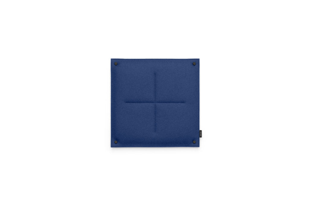 Kleine Pinnwand Orgaboard aus Filz von Hey-Sign in der Farbe Indigo