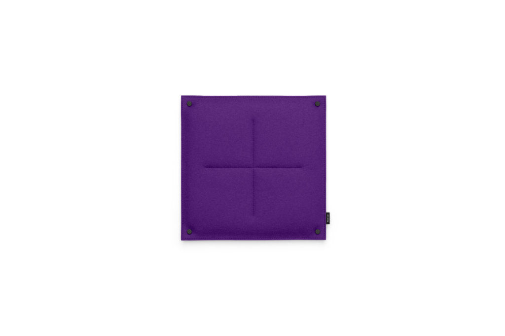 Kleine Pinnwand Orgaboard aus Filz von Hey-Sign in der Farbe Violett