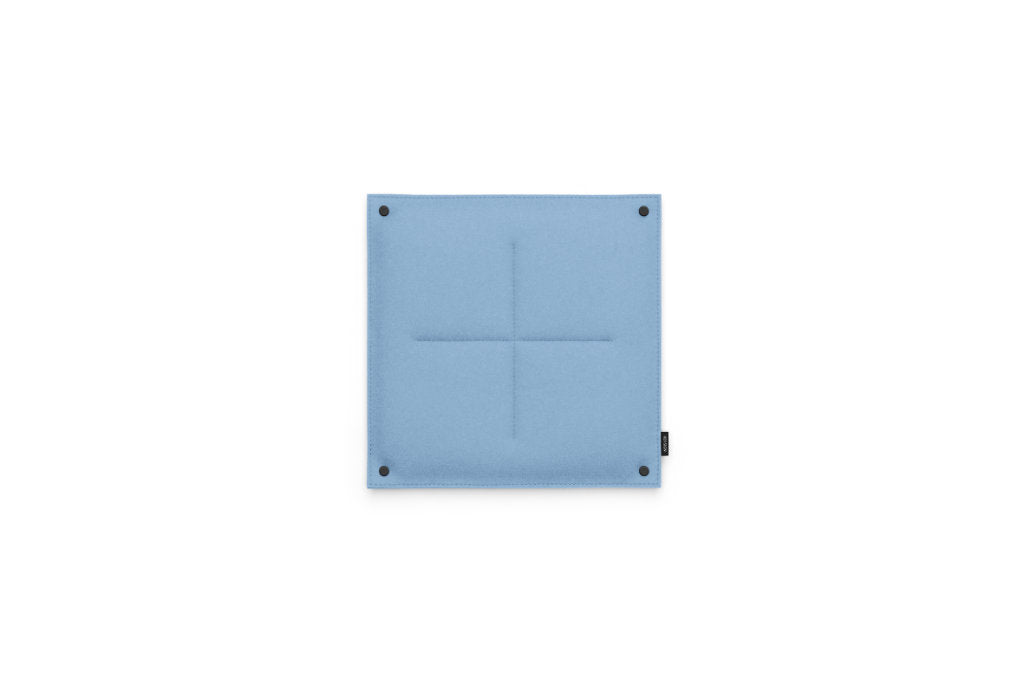 Kleine Pinnwand Orgaboard aus Filz von Hey-Sign in der Farbe Pastellblau