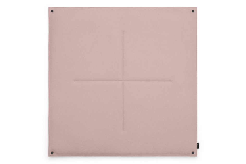 Pinnwand Orgaboard aus Filz von Hey-Sign in der Farbe Powder