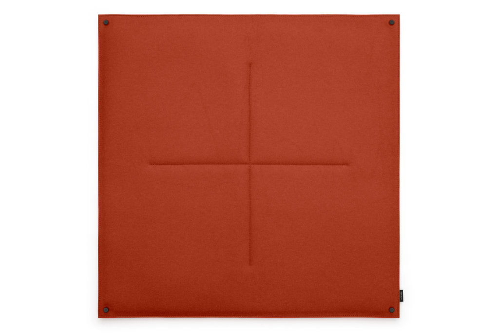 Pinnwand Orgaboard aus Filz von Hey-Sign in der Farbe Iron