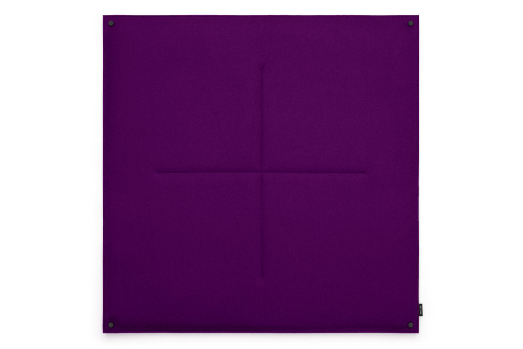 Pinnwand Orgaboard aus Filz von Hey-Sign in der Farbe Pflaume