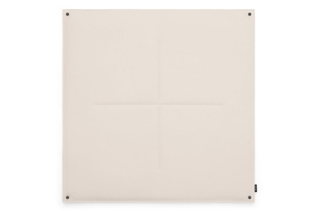 Pinnwand Orgaboard aus Filz von Hey-Sign in der Farbe Wollweiß