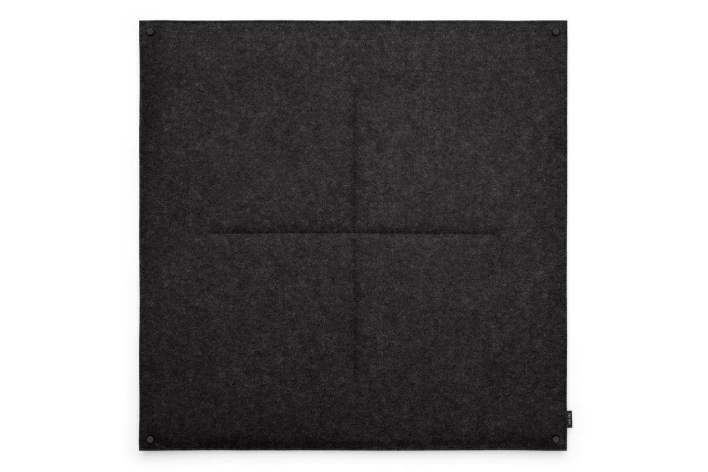 Pinnwand Orgaboard aus Filz von Hey-Sign in der Farbe Graphit