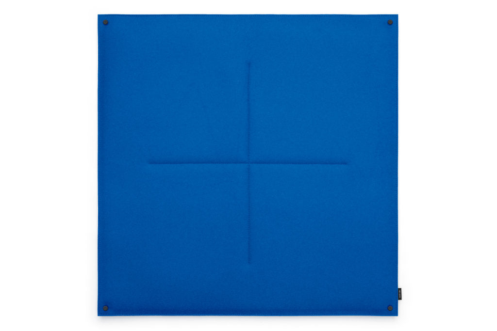 Pinnwand Orgaboard aus Filz von Hey-Sign in der Farbe Blau