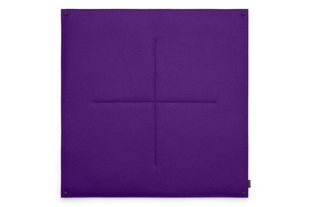Pinnwand Orgaboard aus Filz von Hey-Sign in der Farbe Violett