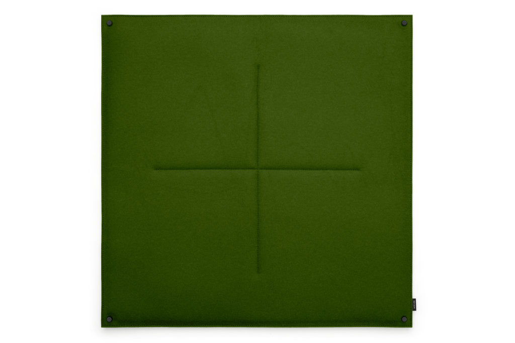 Pinnwand Orgaboard aus Filz von Hey-Sign in der Farbe Oliv