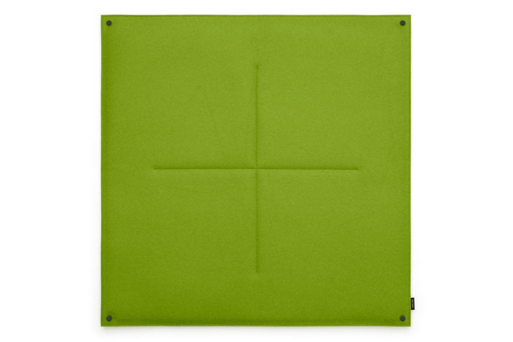 Pinnwand Orgaboard aus Filz von Hey-Sign in der Farbe Maigrün