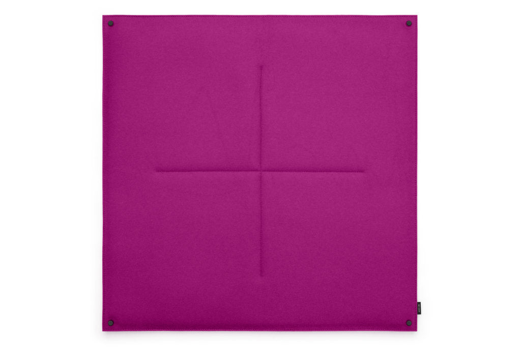 Pinnwand Orgaboard aus Filz von Hey-Sign in der Farbe Pink