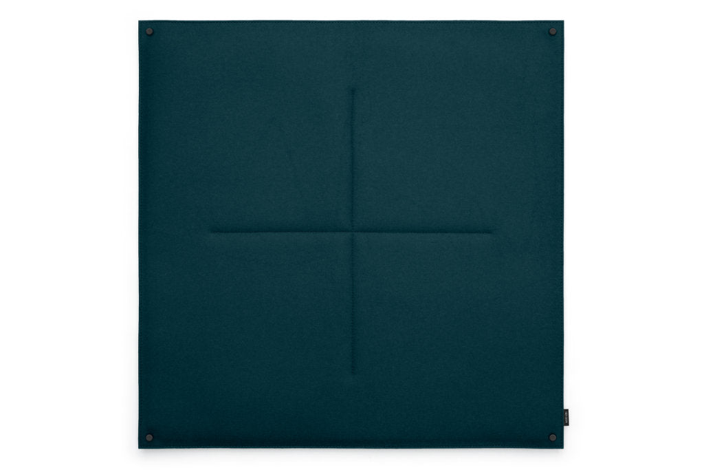 Pinnwand Orgaboard aus Filz von Hey-Sign in der Farbe Ocean