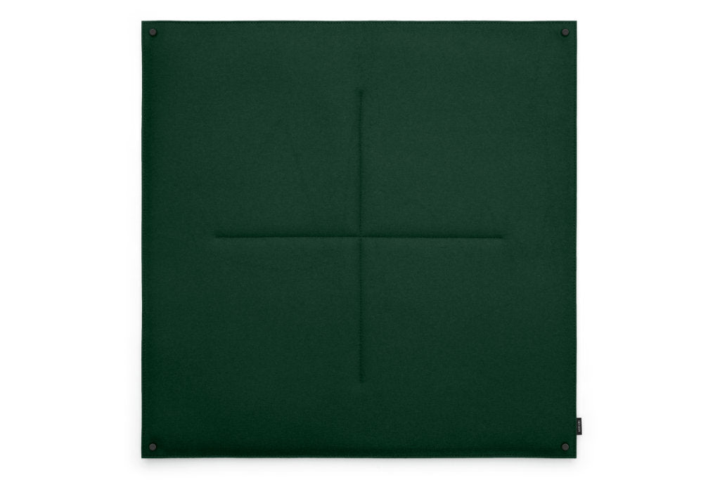 Pinnwand Orgaboard aus Filz von Hey-Sign in der Farbe Deep Forest