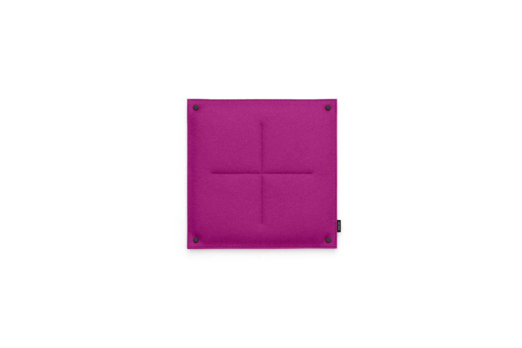 Kleine Pinnwand Orgaboard aus Filz von Hey-Sign in der Farbe Pink