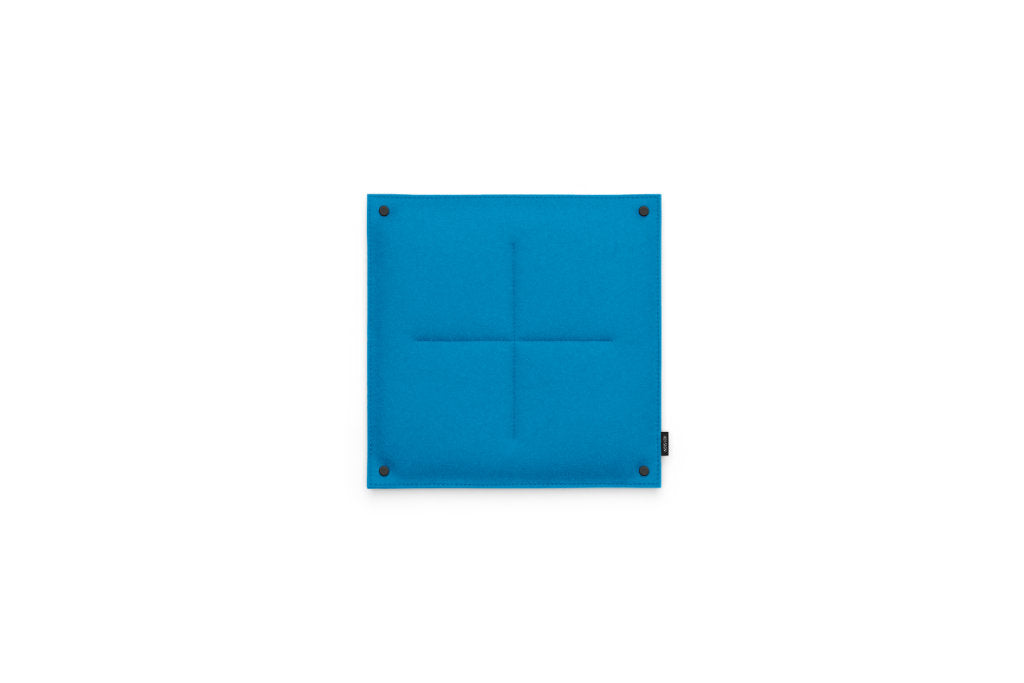 Kleine Pinnwand Orgaboard aus Filz von Hey-Sign in der Farbe Petrol