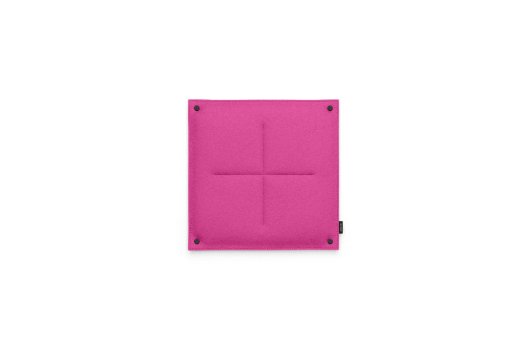 Kleine Pinnwand Orgaboard aus Filz von Hey-Sign in der Farbe Rosa