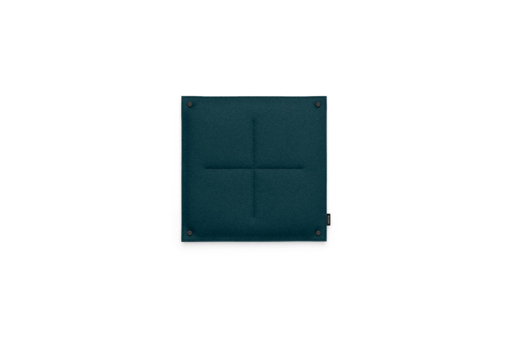 Kleine Pinnwand Orgaboard aus Filz von Hey-Sign in der Farbe Ocean