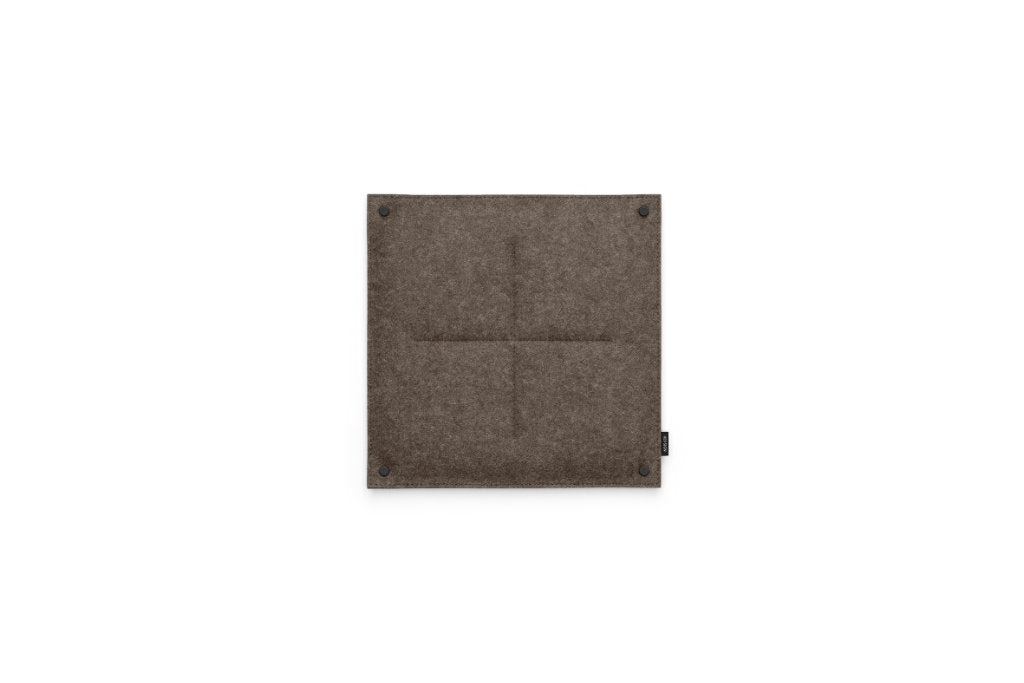 Kleine Pinnwand Orgaboard aus Filz von Hey-Sign in der Farbe Pepper