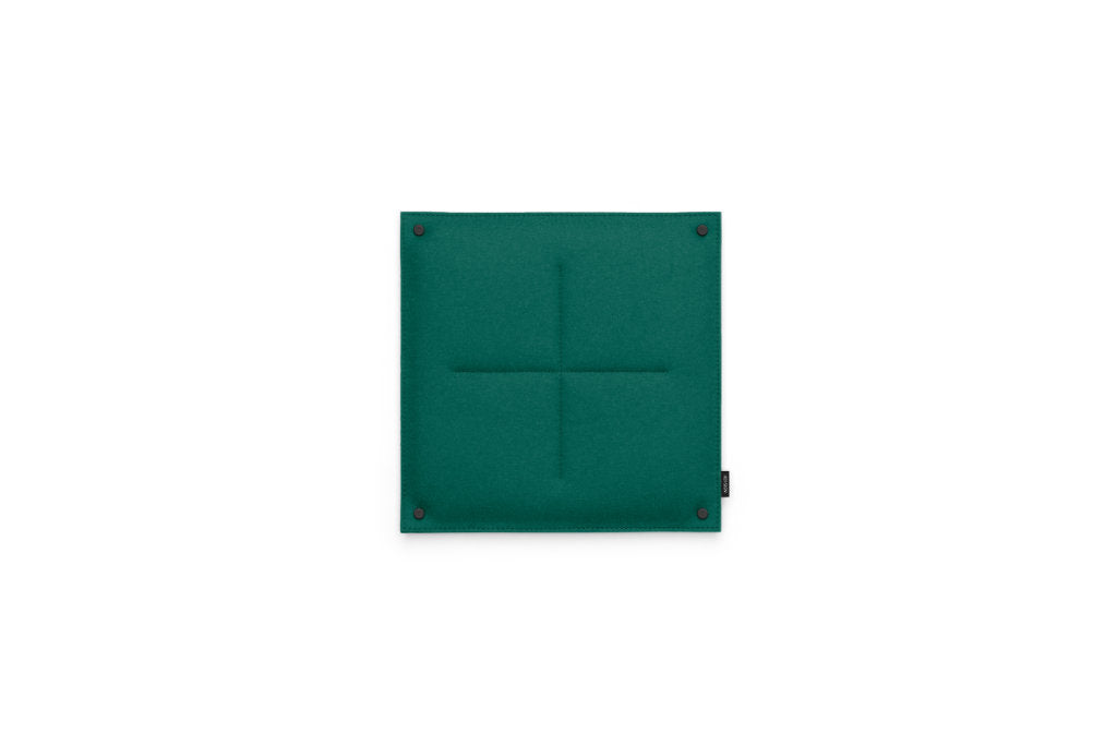 Kleine Pinnwand Orgaboard aus Filz von Hey-Sign in der Farbe Jade