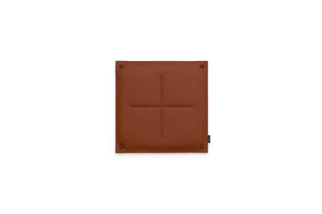 Kleine Pinnwand Orgaboard aus Filz von Hey-Sign in der Farbe Zimt