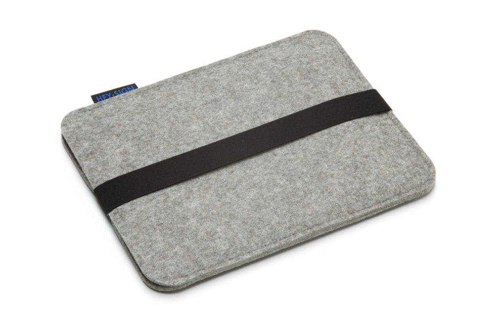 Hey-Sign iPad Hülle Pad Bag aus Filz in der Farbe Hellmeliert