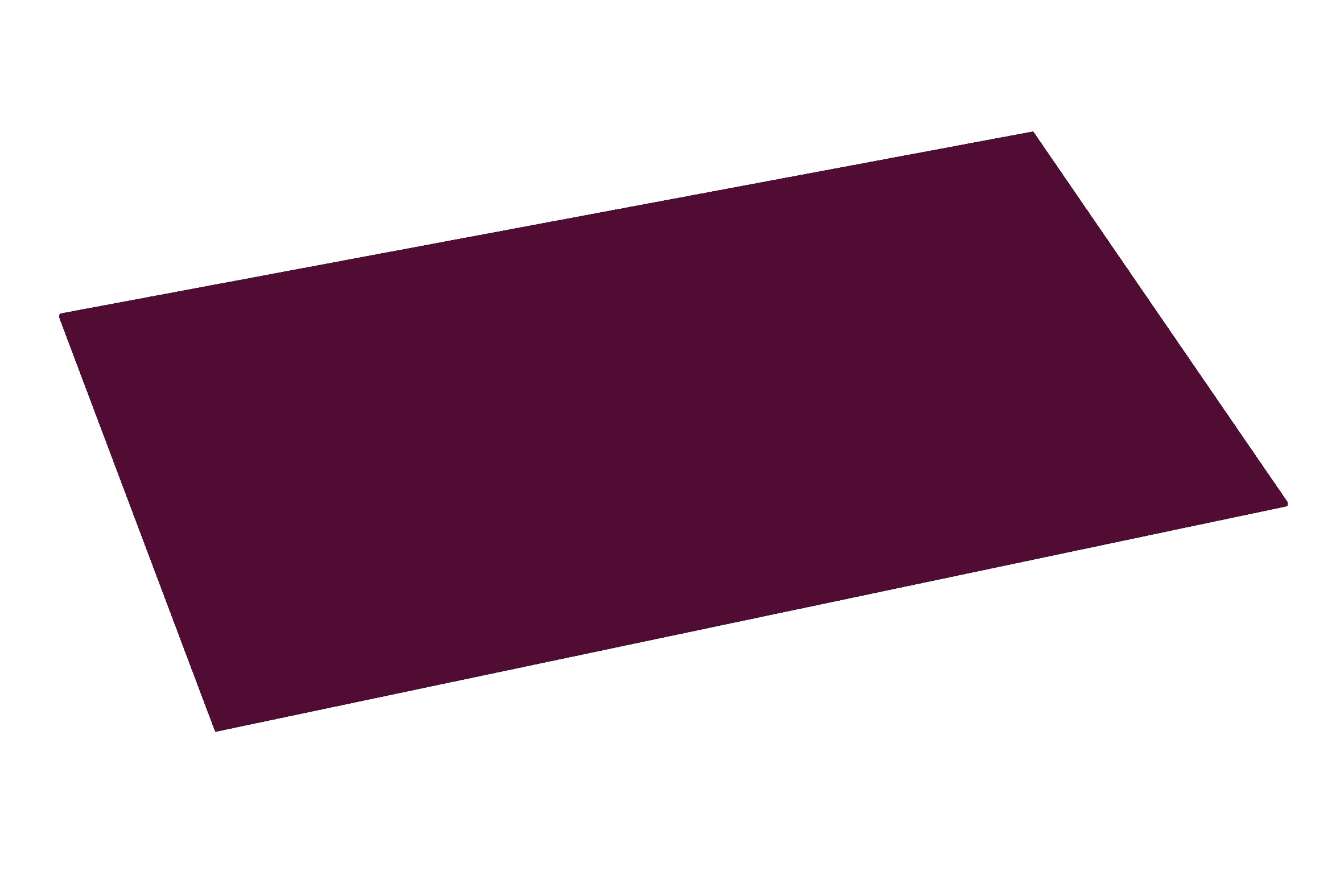 Hey-Sign Schreibtischauflage aus Wollfilz in der Farbe Aubergine