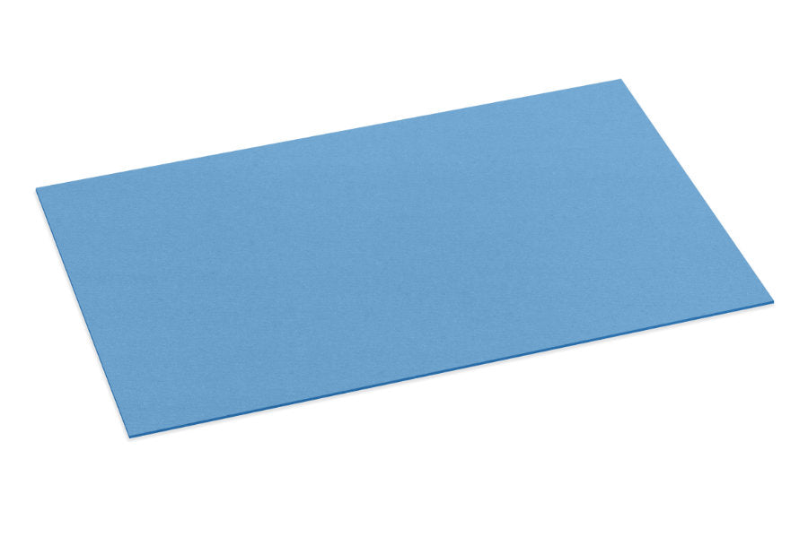 Hey-Sign Schreibtischauflage aus Wollfilz in der Farbe Himmel