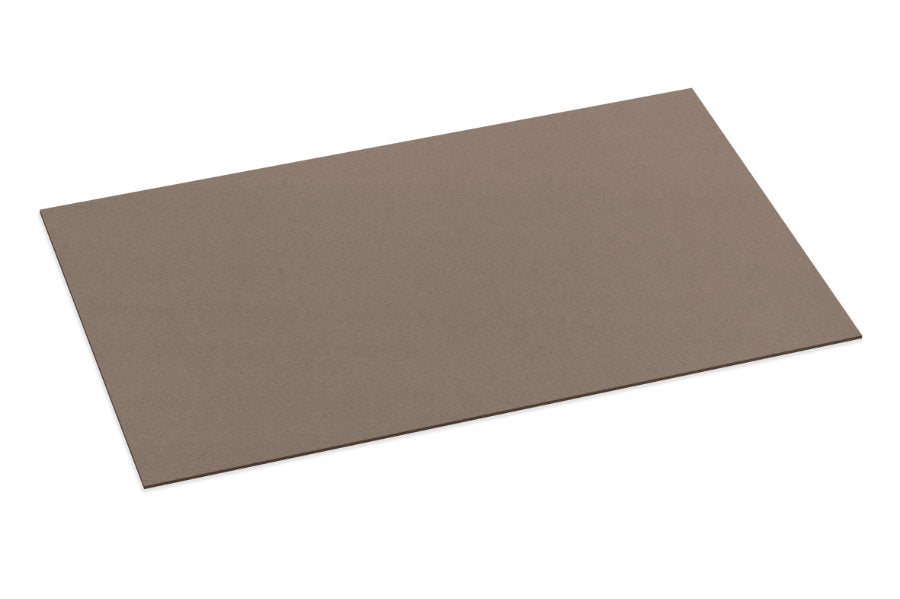 Hey-Sign Schreibtischauflage aus Wollfilz in der Farbe Taupe