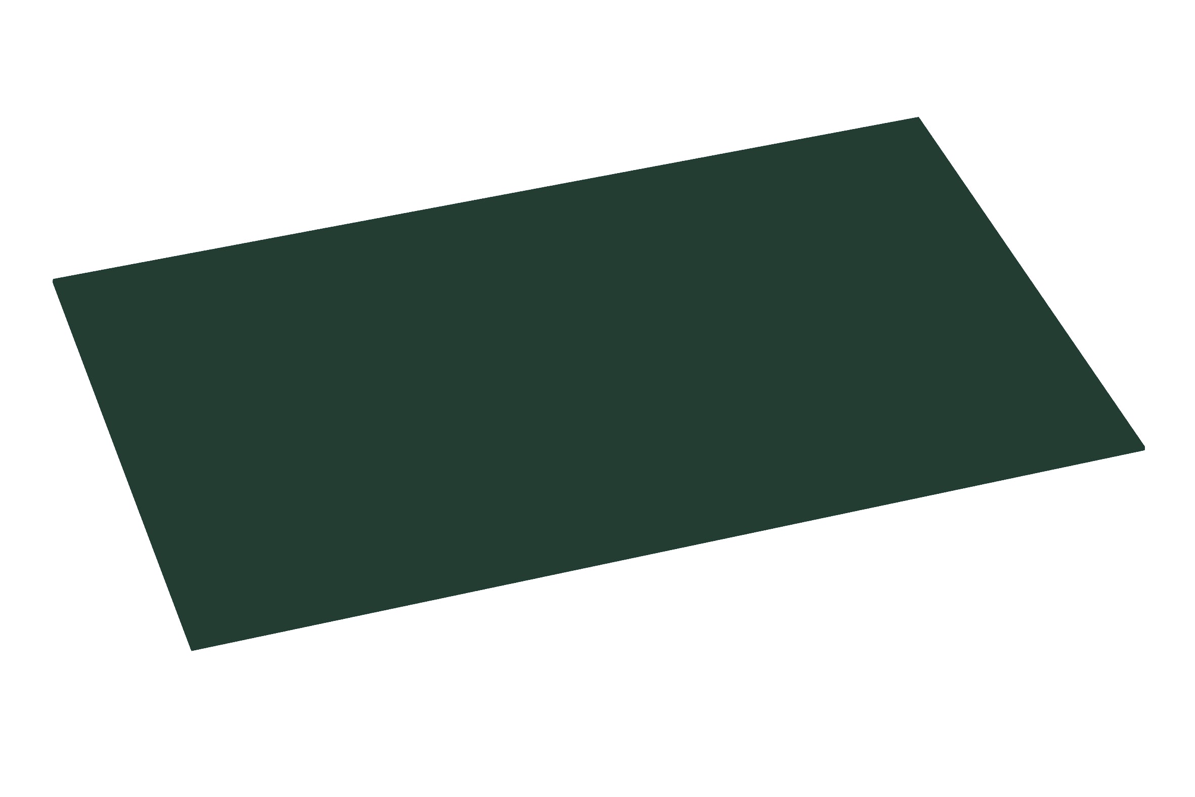 Hey-Sign Schreibtischauflage aus Wollfilz in der Farbe Deep Forest