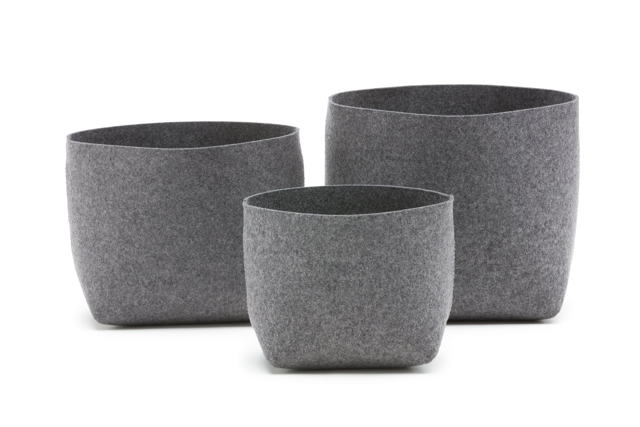 Box Silo aus Filz im 3er Set