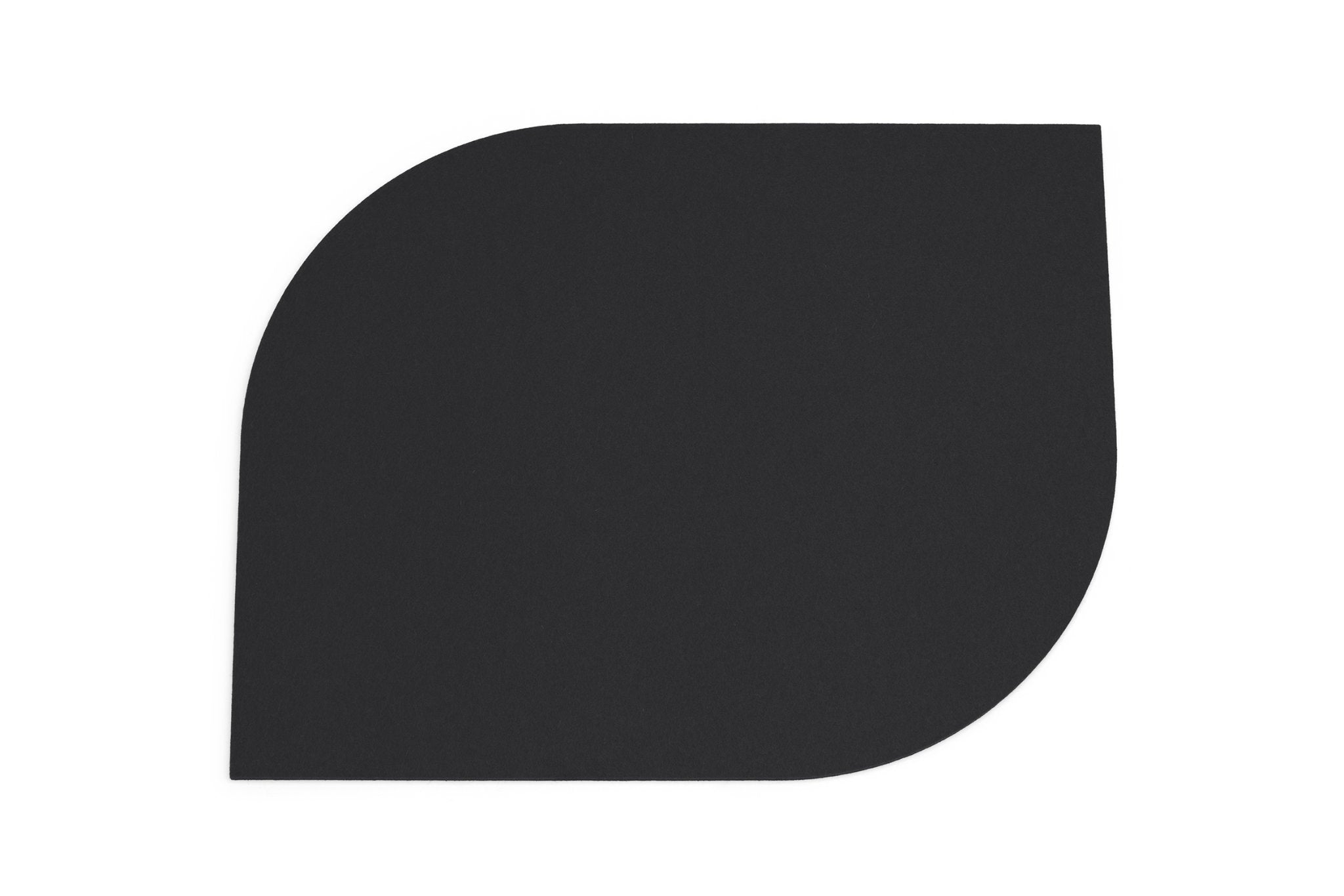 Hey-Sign Tischset Bow aus reinem Wollfilz, Farbe Schwarz