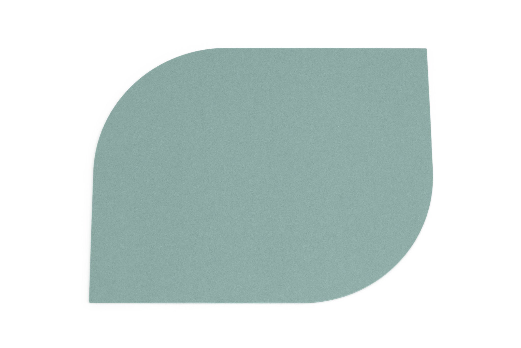 Hey-Sign Tischset Bow aus reinem Wollfilz, Farbe Aqua