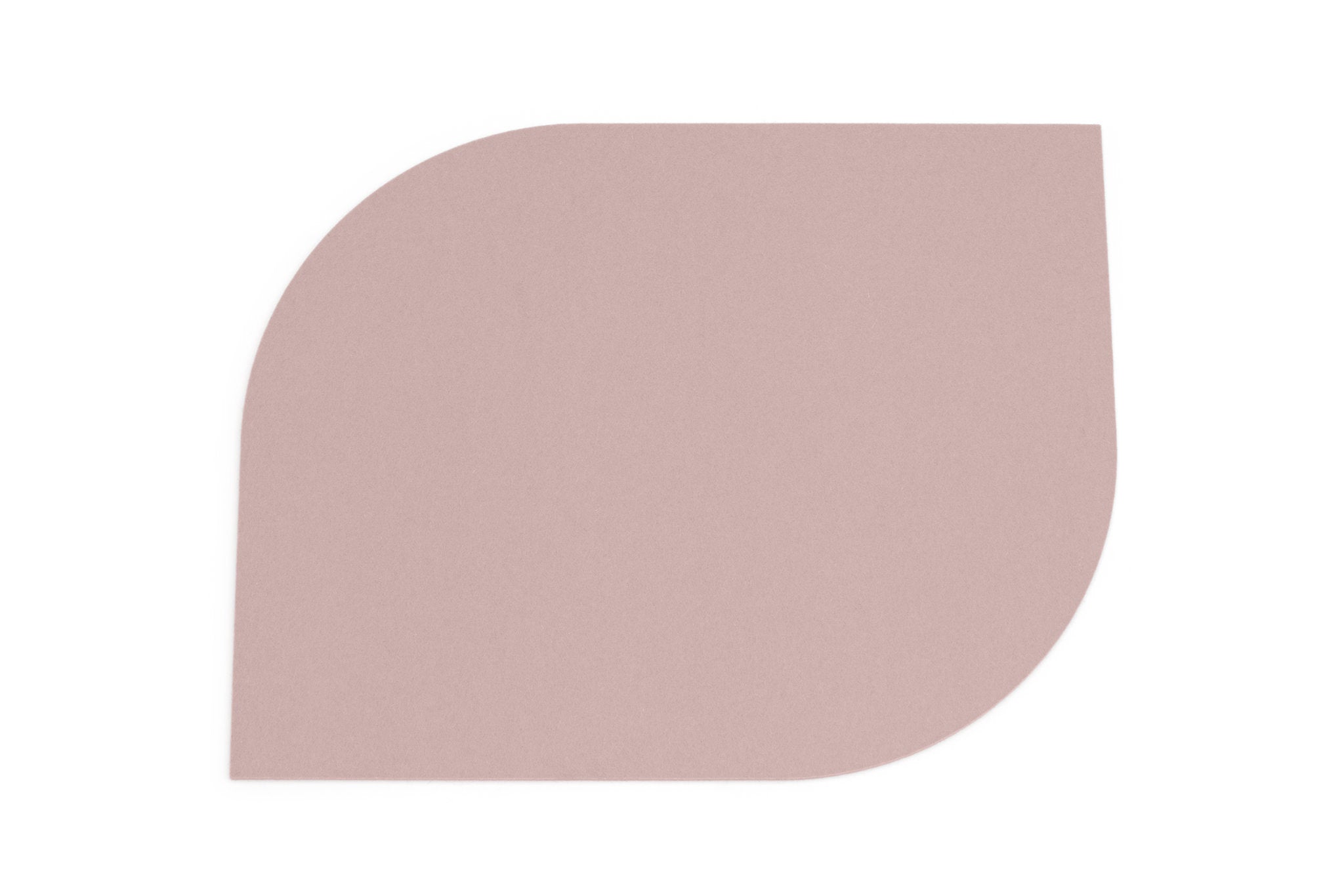 Hey-Sign Tischset Bow aus reinem Wollfilz, Farbe Powder