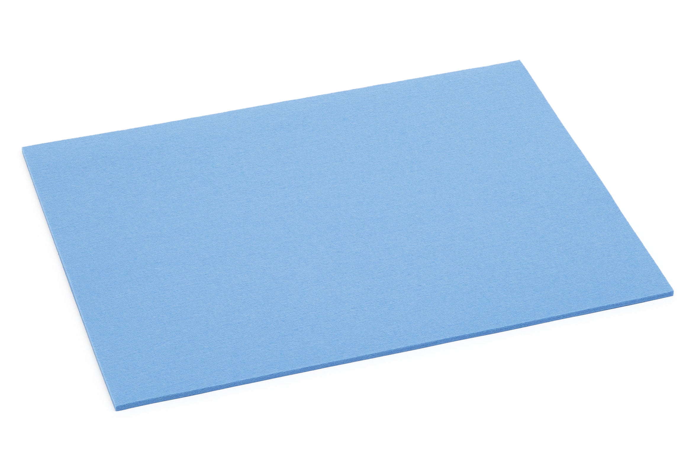 Hey-Sign rechteckiges Tischset aus Wollfilz, Farbe Pastellblau