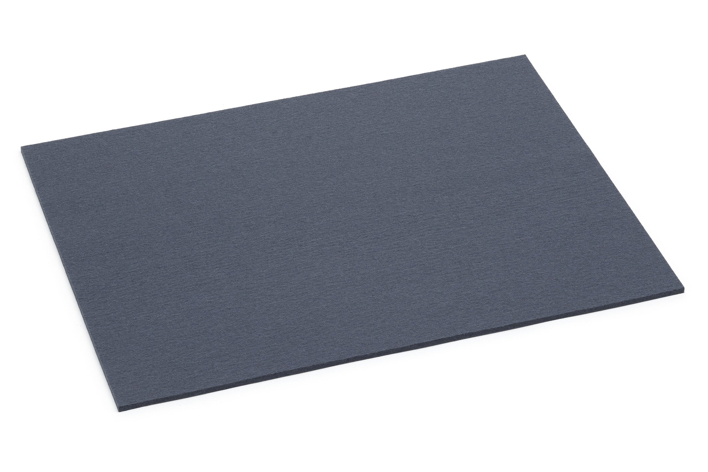 Hey-Sign rechteckiges Tischset aus Wollfilz, Farbe Taubengrau