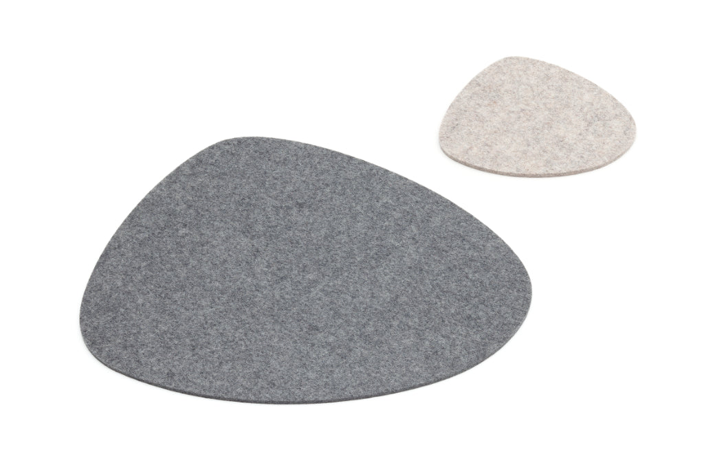 Hey-Sign Filz Untersetzer Stone in zwei Größen