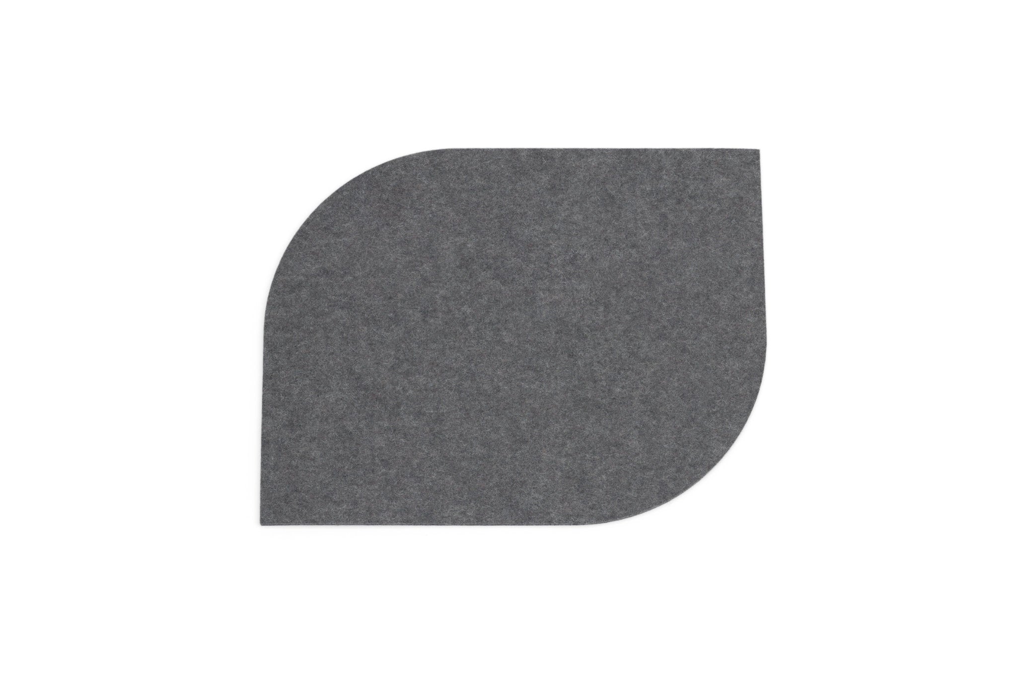 Hey-Sign Filz Untersetzer Bow in der Größe M, Farbe Anthrazit