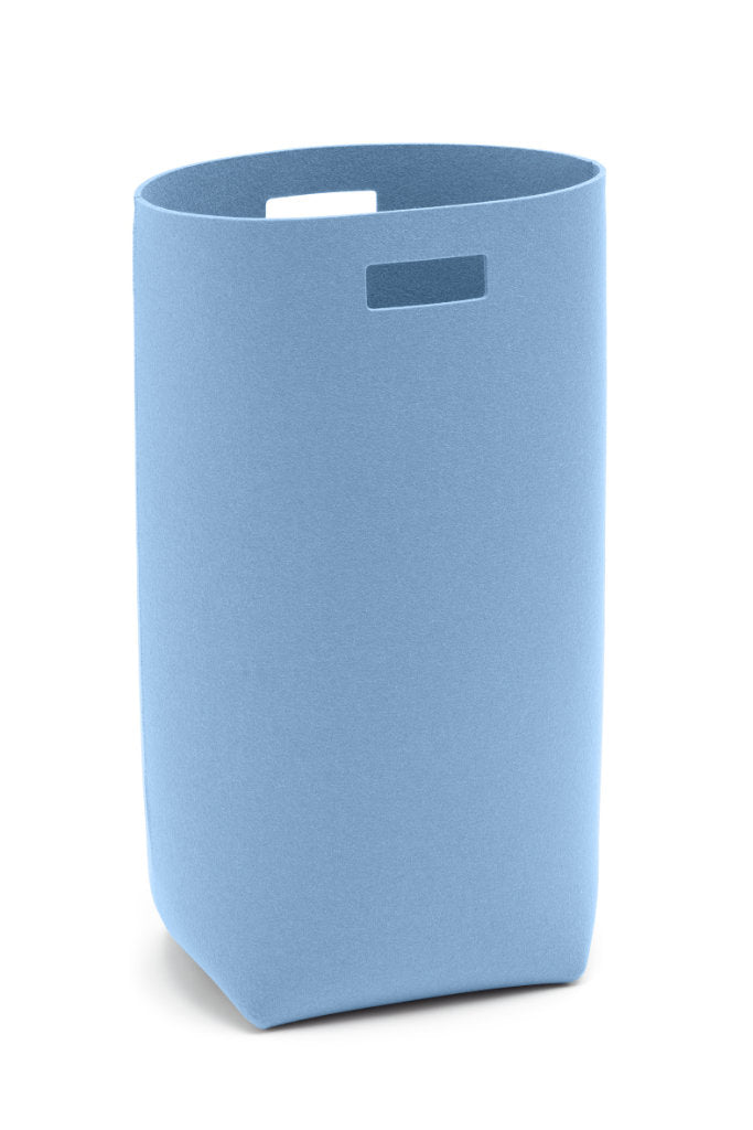 Hey-Sign Wäschekorb aus Wollfilz in der Farbe Pastellblau