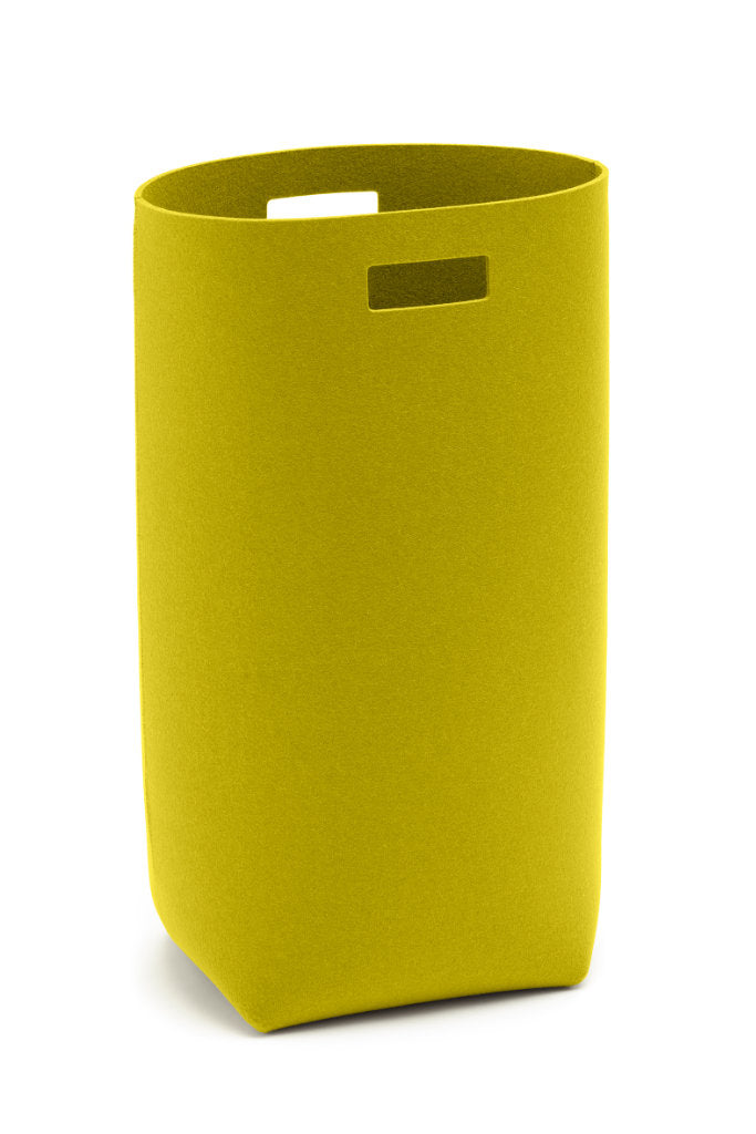 Hey-Sign Wäschekorb aus Wollfilz in der Farbe Verde