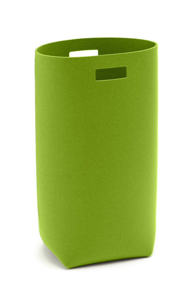 Hey-Sign Wäschekorb aus Wollfilz in der Farbe Maigrün