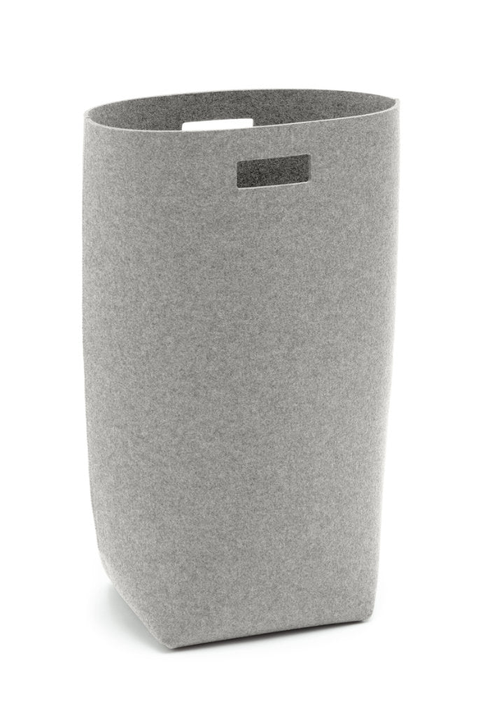 Hey-Sign Wäschekorb aus Wollfilz in der Farbe Hellmeliert