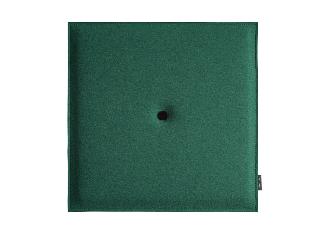 Hey-Sign Akustik Wandelement Spot Square aus Filz in der Größe L, Farbe Jade