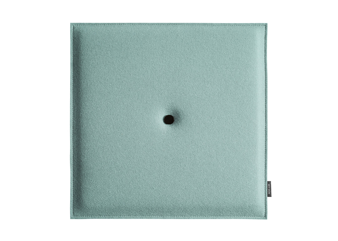 Hey-Sign Akustik Wandelement Spot Square aus Filz in der Größe L, Farbe Aqua