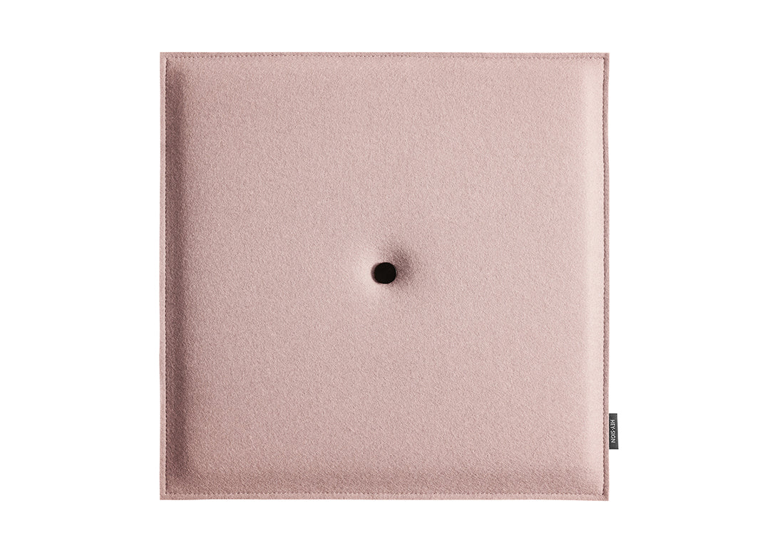 Hey-Sign Akustik Wandelement Spot Square aus Filz in der Größe L, Farbe Powder