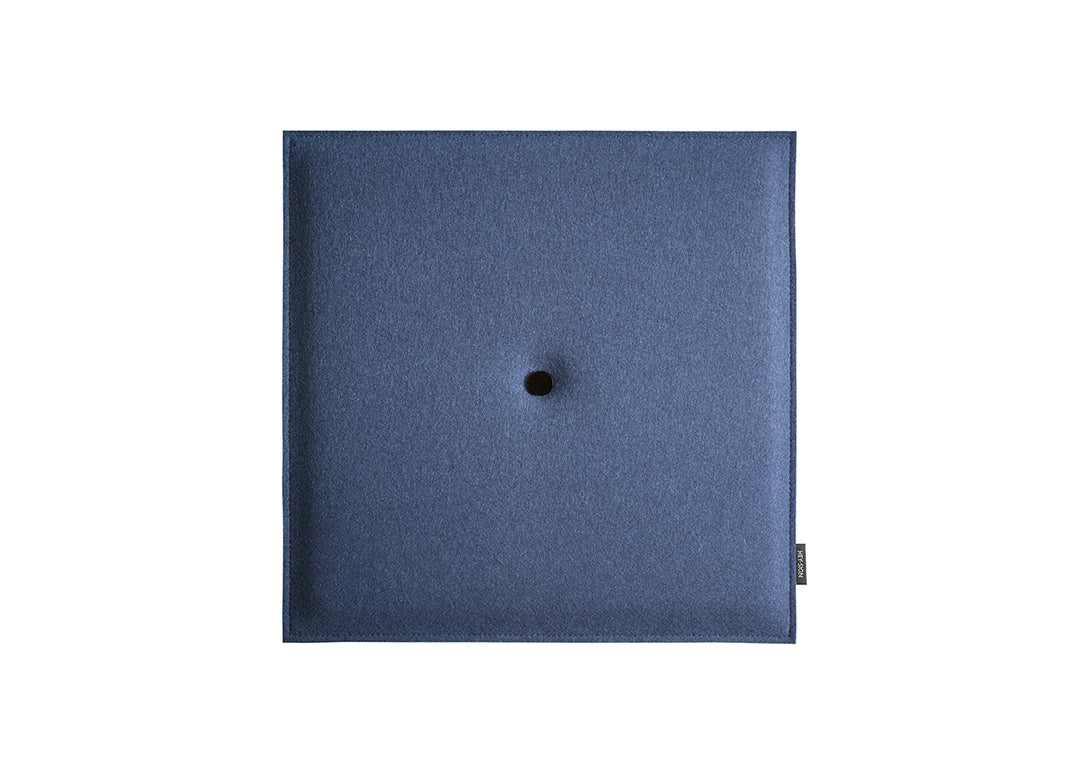 Hey-Sign Akustik Wandelement Spot Square aus Filz in der Größe M, Farbe Indigo