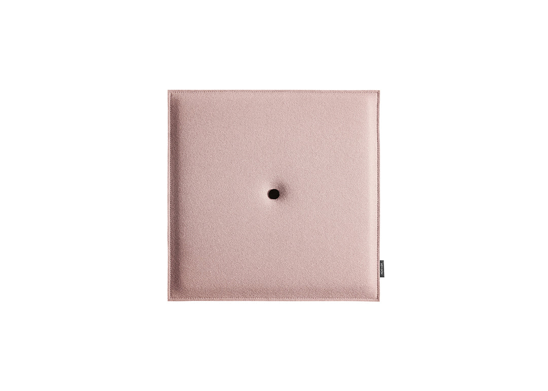 Hey-Sign Akustik Wandelement Spot Square aus Filz in der Größe S, Farbe Powder