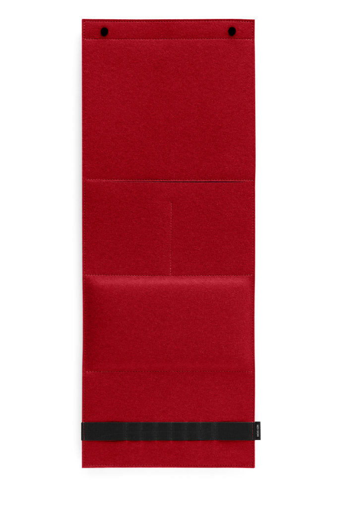 Hey-Sign Wandorganizer aus Filz in der Farbe Rot