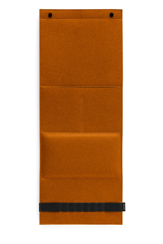 Hey-Sign Wandorganizer aus Filz in der Farbe Walnuss