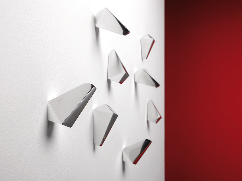 Garderobenhaken Inny aus poliertem Aluminium von Iserlohner Haken